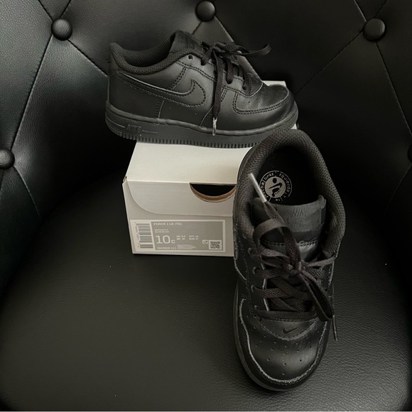 Toddler Nike Air Force Black Size 10C